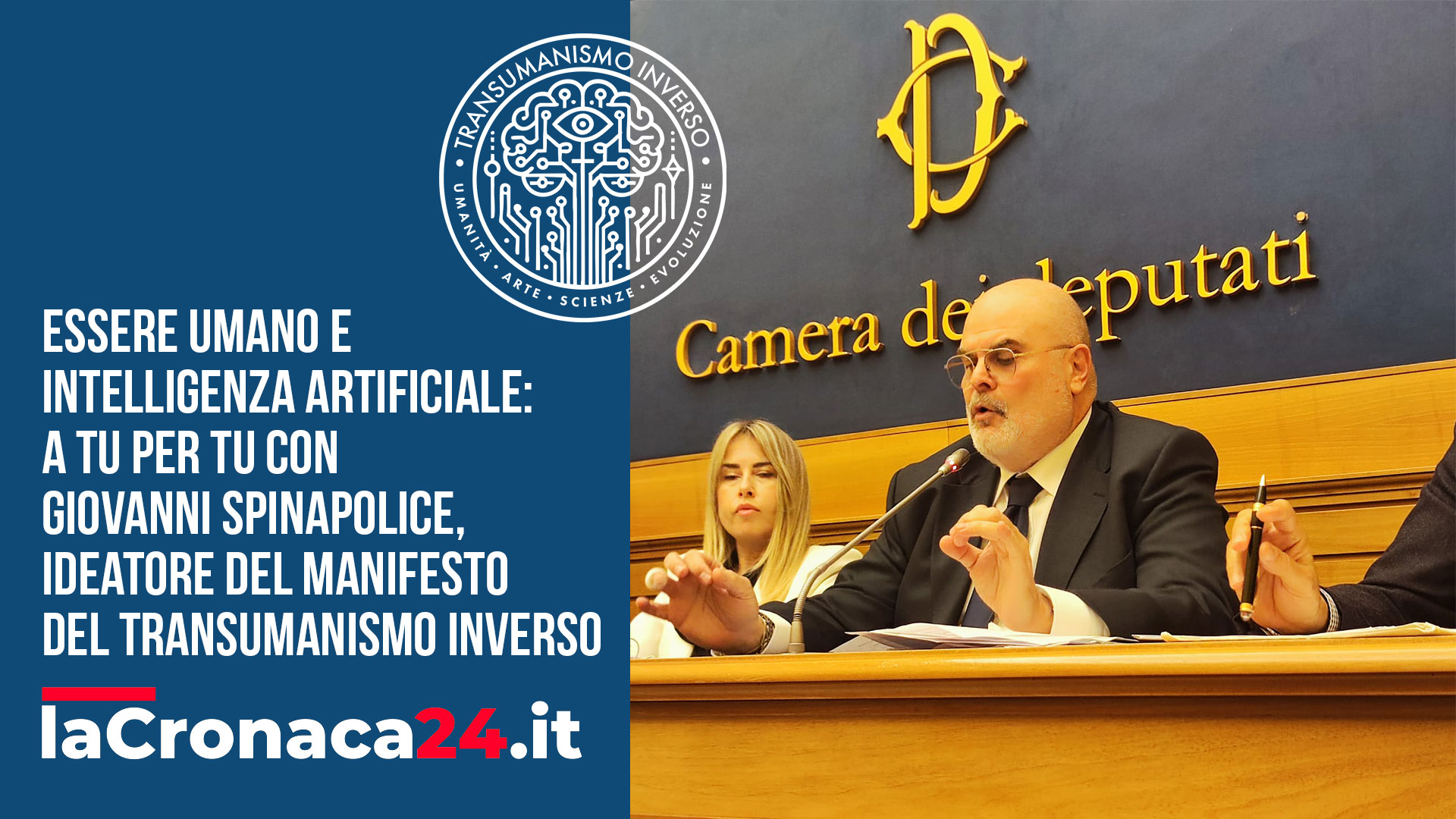 ESSERE UMANO E INTELLIGENZA ARTIFICIALE: A TU PER TU CON GIOVANNI SPINAPOLICE, IDEATORE DEL MANIFESTO DEL TRANSUMANISMO INVERSO