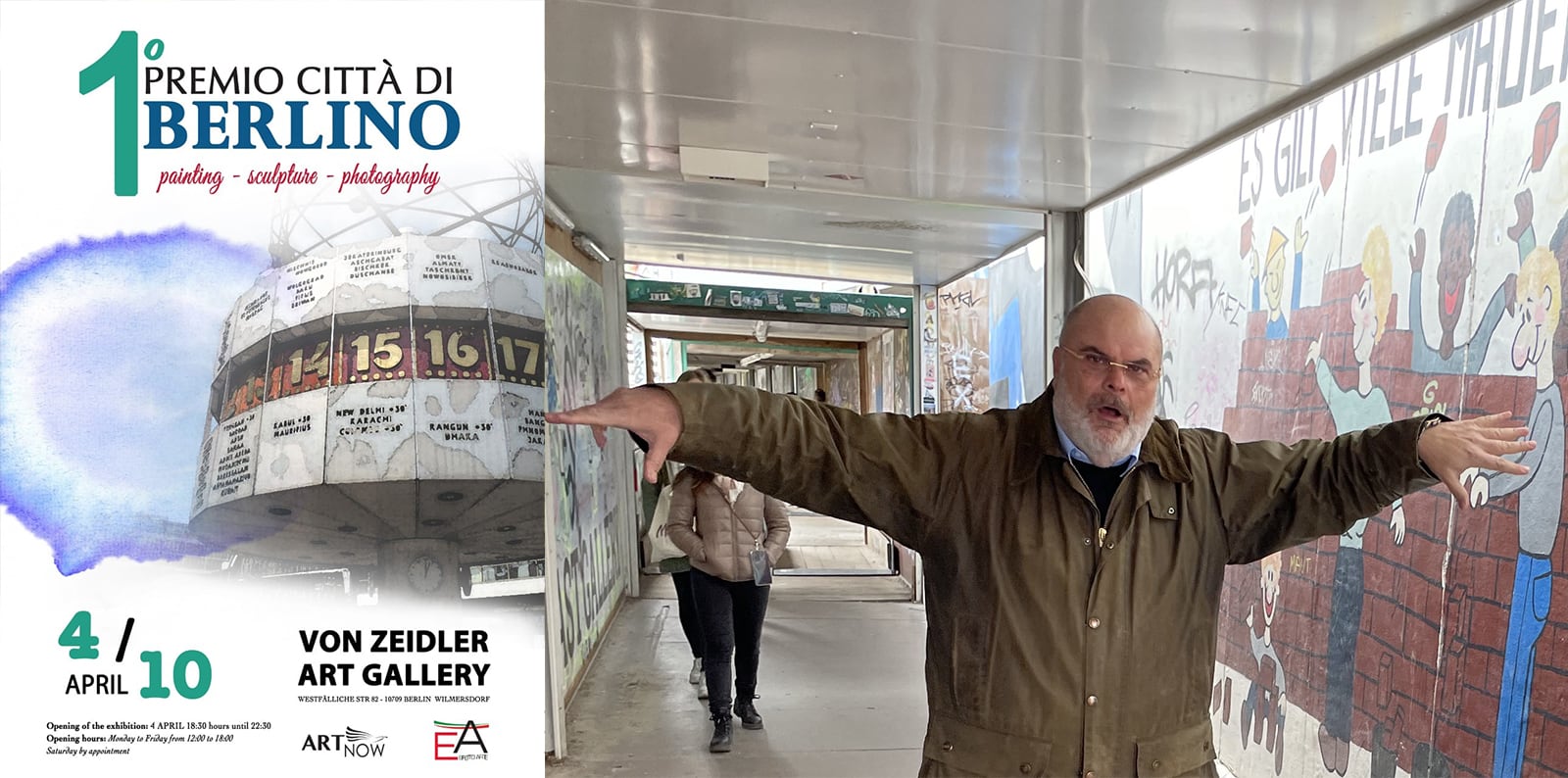 L’ARTE DI SPINA.POLICE APPRODA A BERLINO