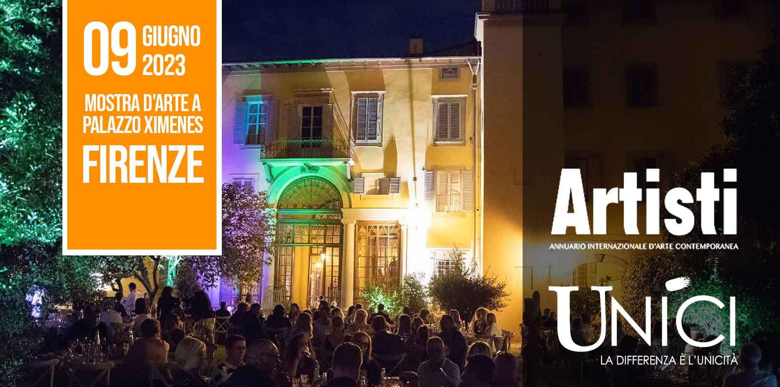 Collettiva Unici e presentazione dell’Annuario Artisti 2023
